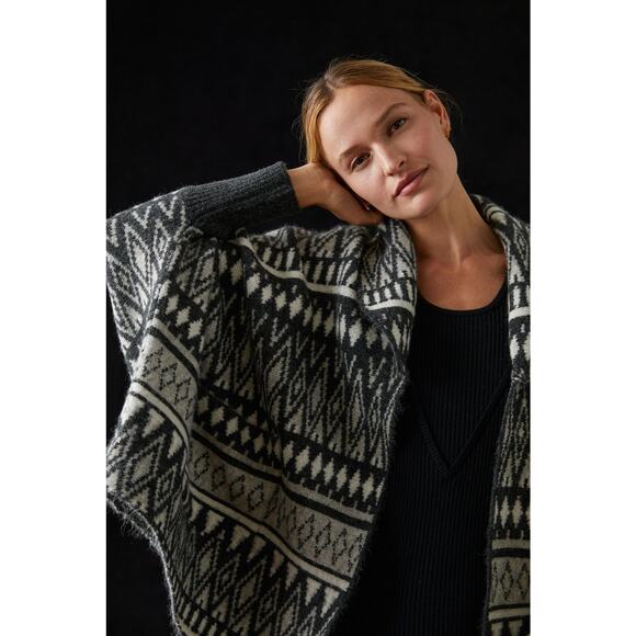 LOOK BY M By Anthropologie Bohemian Cardigan Sweater Multicolor Size ALL - Picture 1 of 11